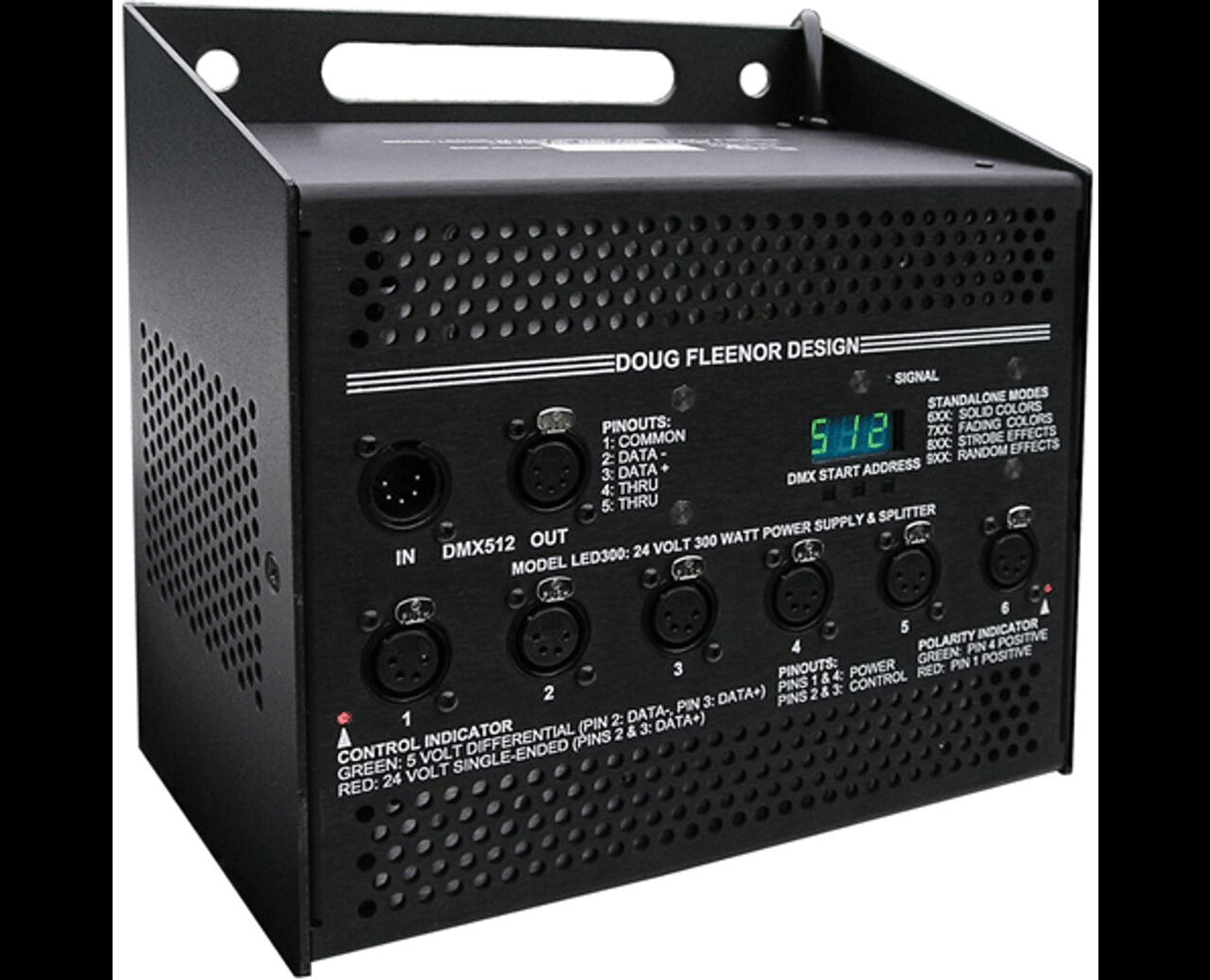Doug Fleenor Design LED300 24V 300-Watt Power Supply and Splitter