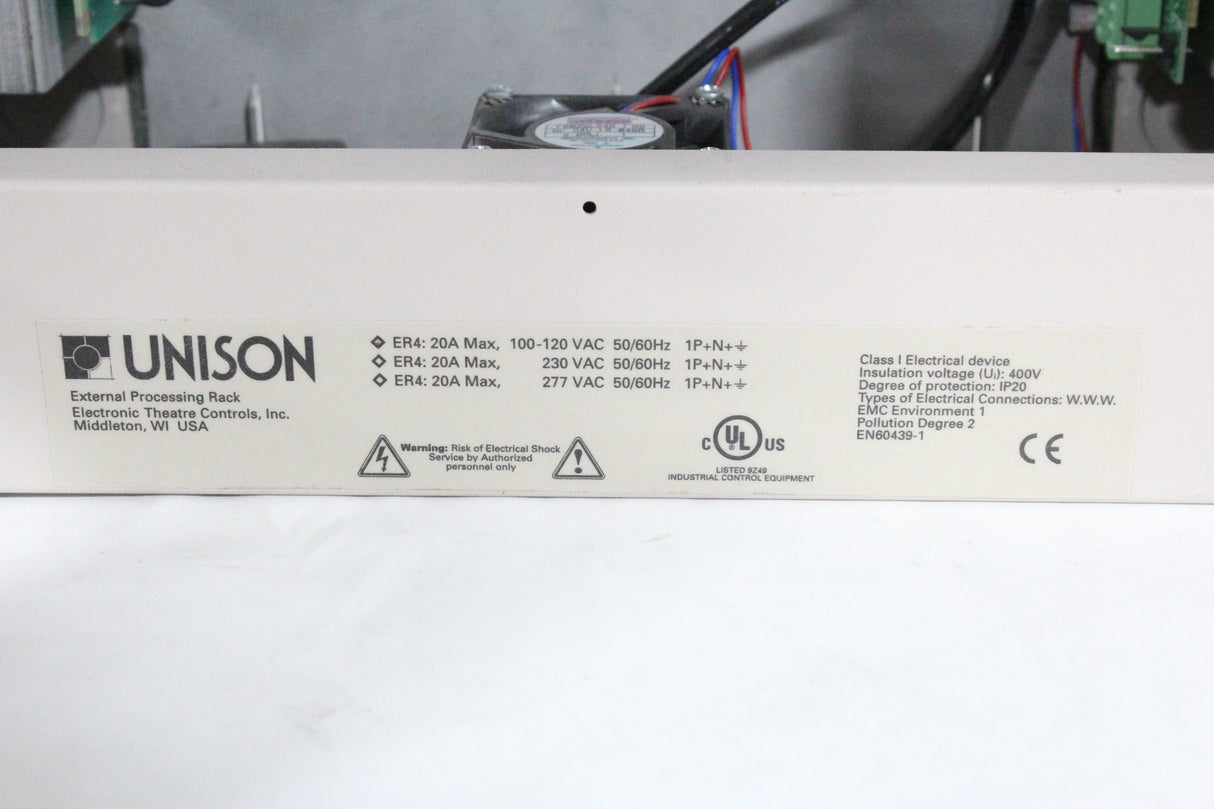 ETC Unison ERE4 External Processing Rack (C1496-19)