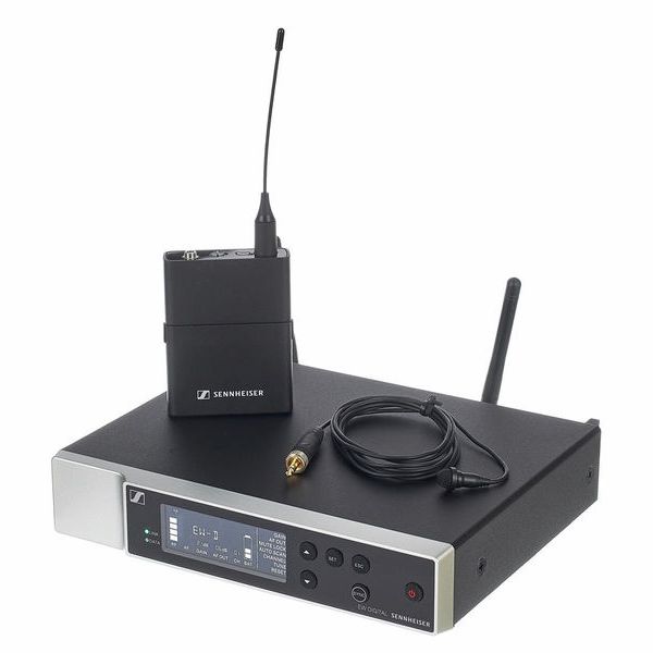 Sennheiser EW-DP ME2 SET (R4-9) Camera-Mount Digital Wireless Omni Lavalier Mic System (R4-9: 552 to 607 MHz)