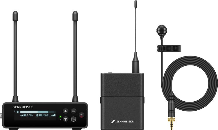 Sennheiser EW-D ME4 SET (Q1-6) Digital Wireless Cardioid Lavalier Microphone System (Q1-6: 470 to 526 MHz)