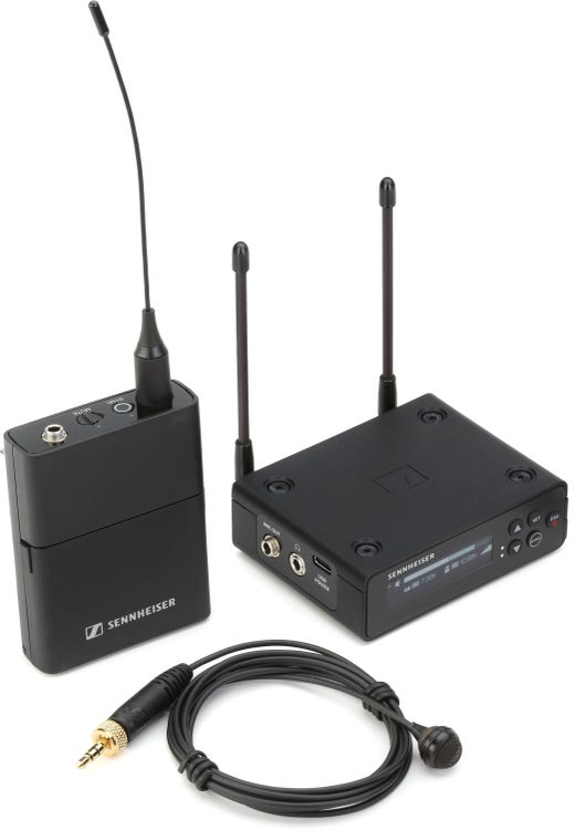 Sennheiser EW-DP ME4 SET (R4-9) Camera-Mount Digital Wireless Cardioid Lavalier Mic System (R4-9: 552 to 607 MHz)