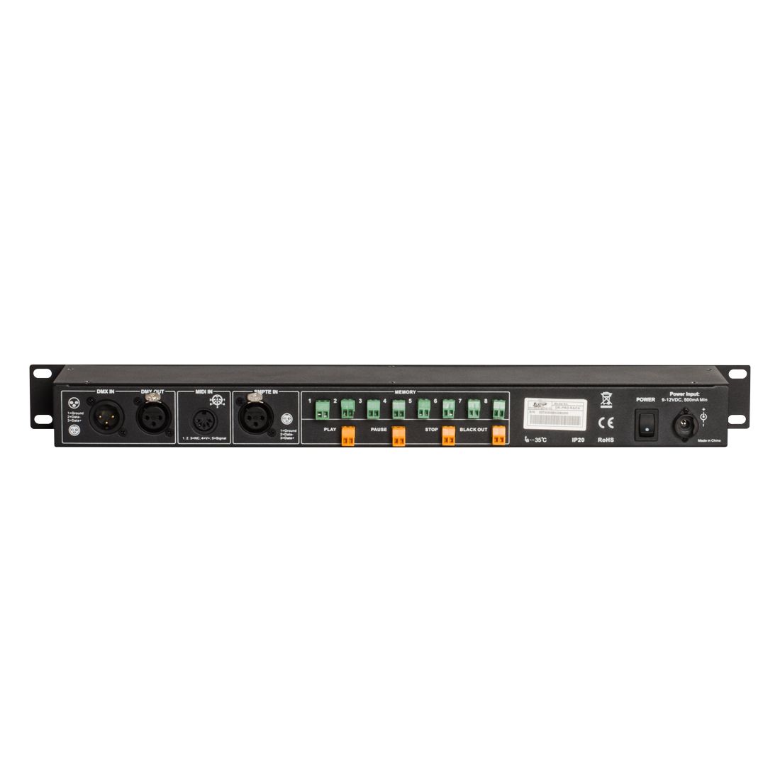 Elation Professional DRP665 Dr-Pro Rack DMX Recorder