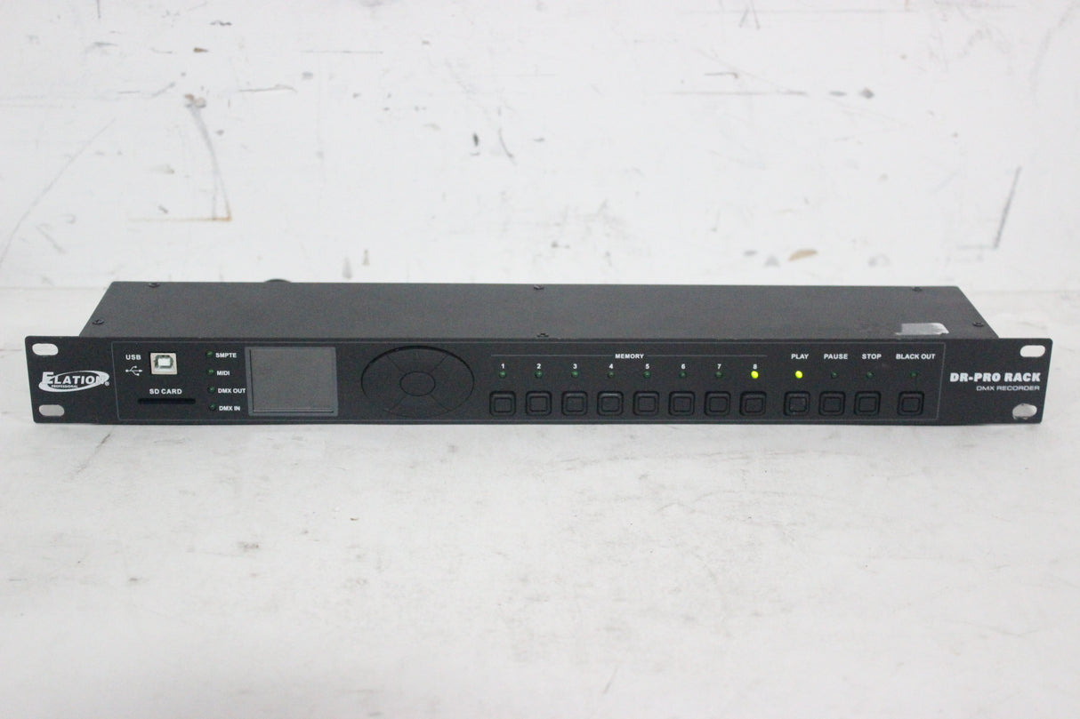 Elation Professional Dr-Pro Rack DMX Recorder