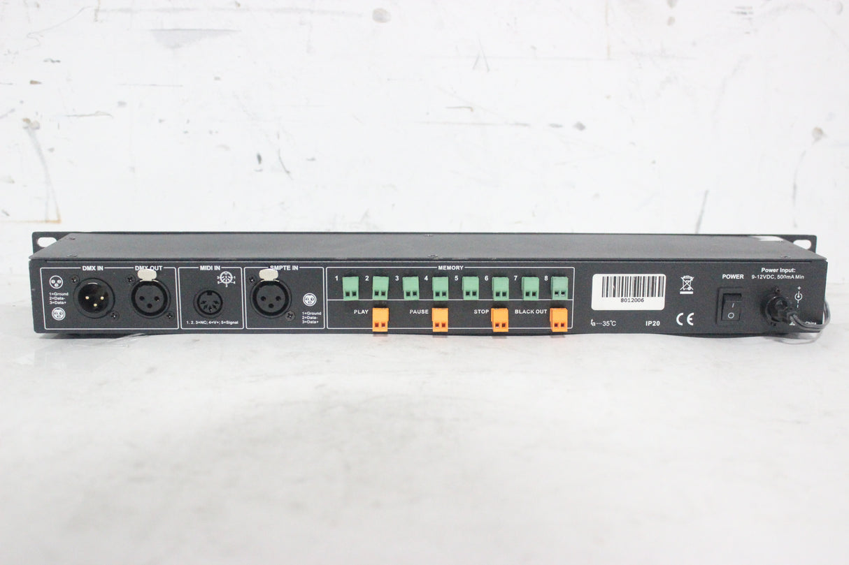 Elation Professional Dr-Pro Rack DMX Recorder