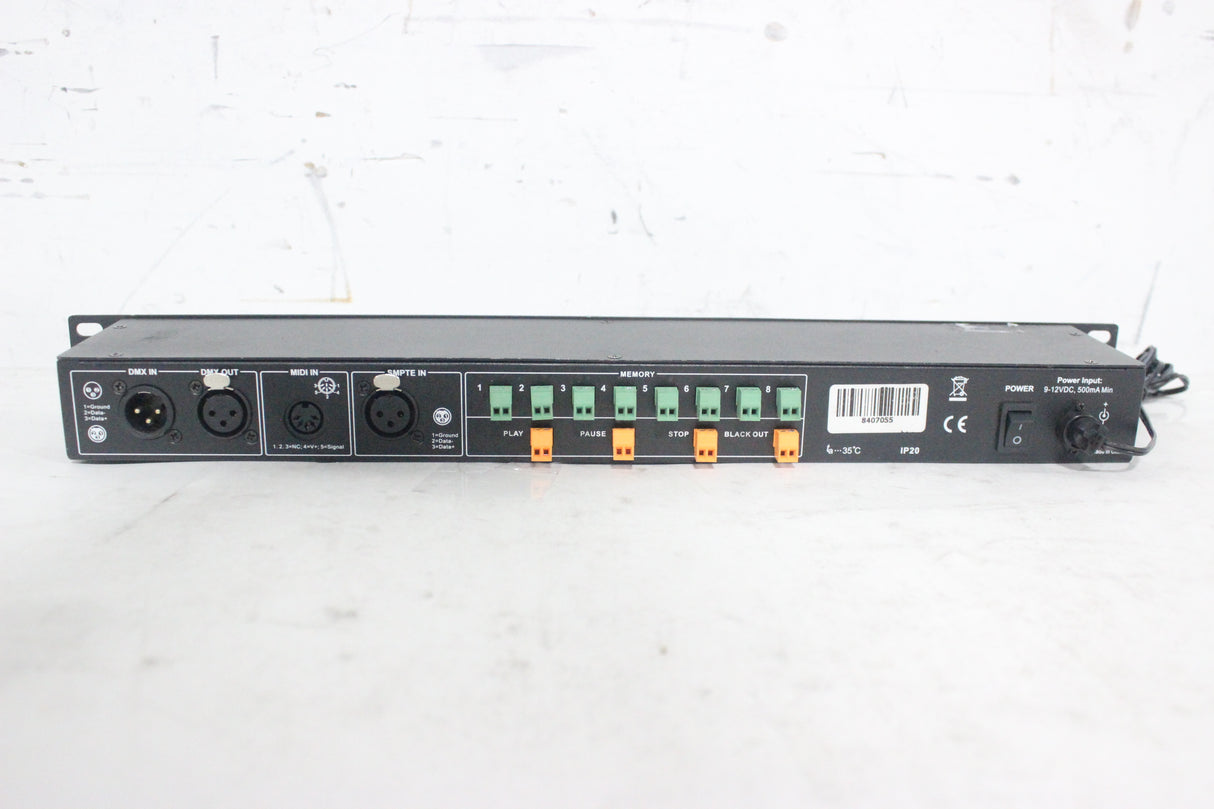 Elation Professional Dr-Pro Rack DMX Recorder