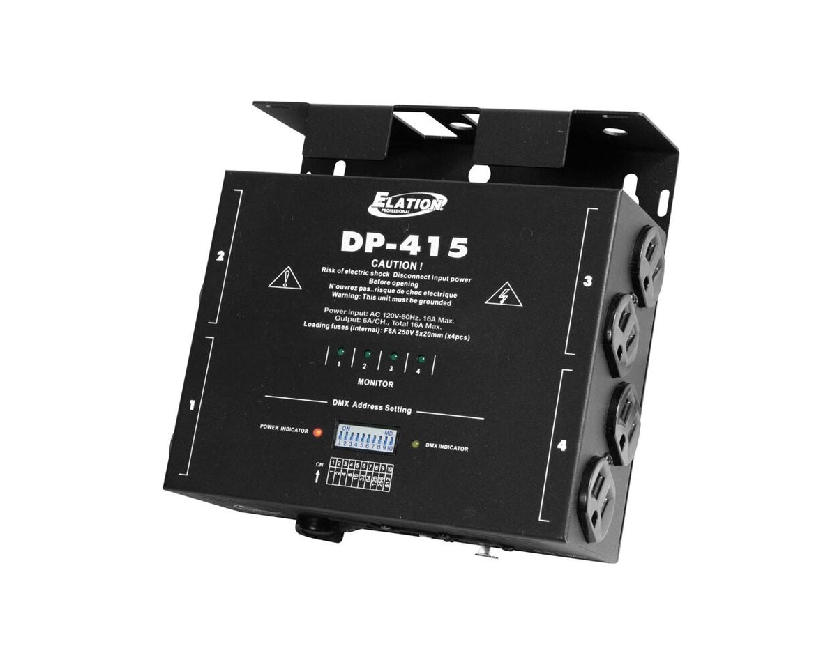 Elation Control DP415 4 Channel DMX Dimmer Pack