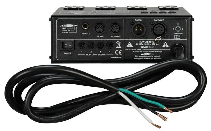Elation Cyber Pak 4-Channel Dimmer/Chase/MIDI Relay Pack