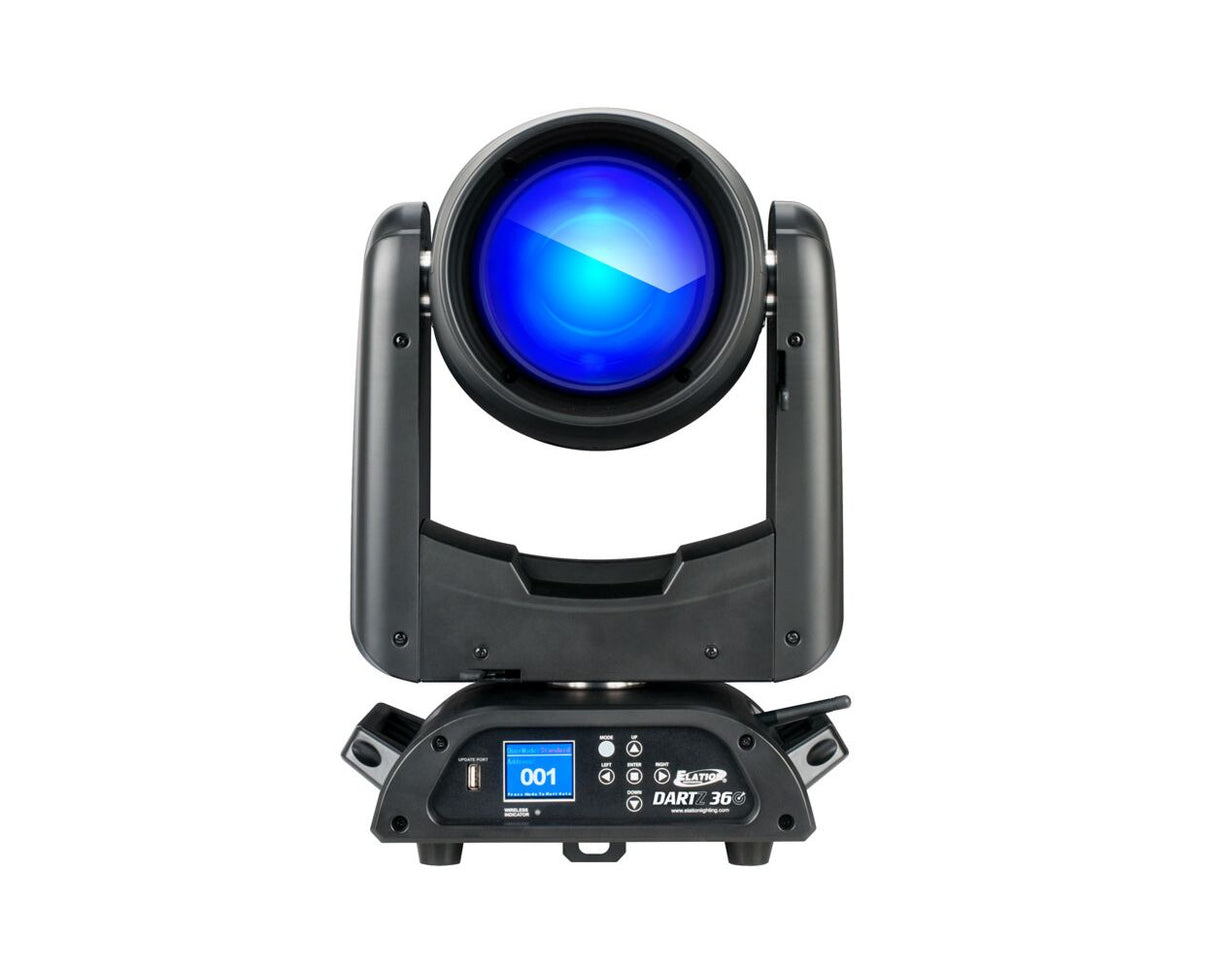 Elation DAR880 DARTZ 360 50W RGV Beam Fixture w/ Continuous Pan and Tilt