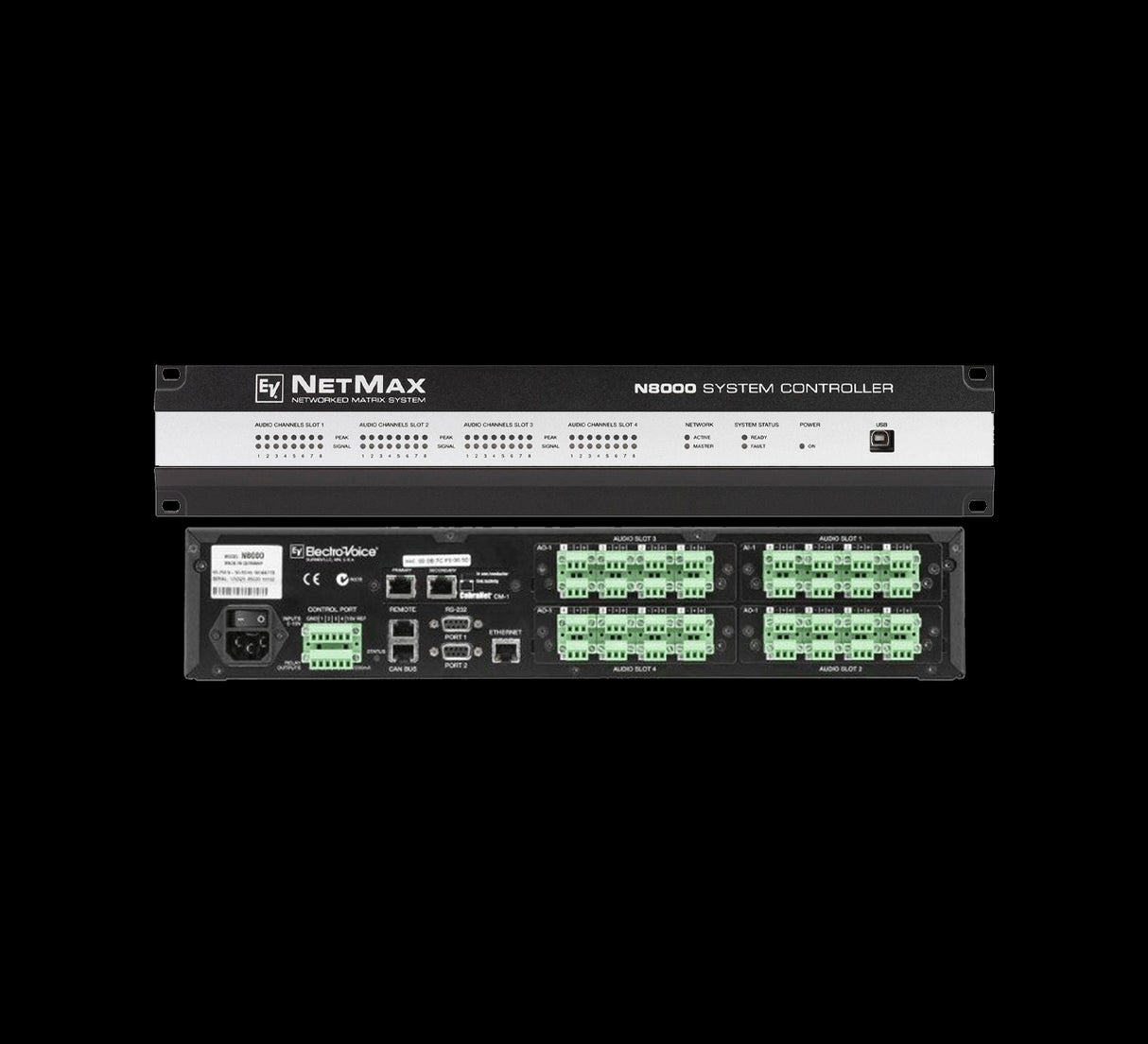 Electro-Voice N8000 NetMax 300 MIPS Digital Matrix Controller