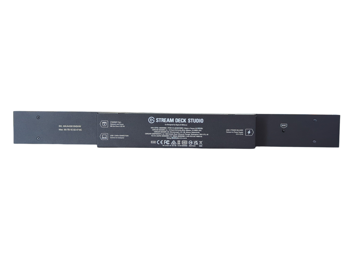 Elgato Stream Deck Studio 1RU Rack Mount 32-Key Control Surface for Broadcast Systems