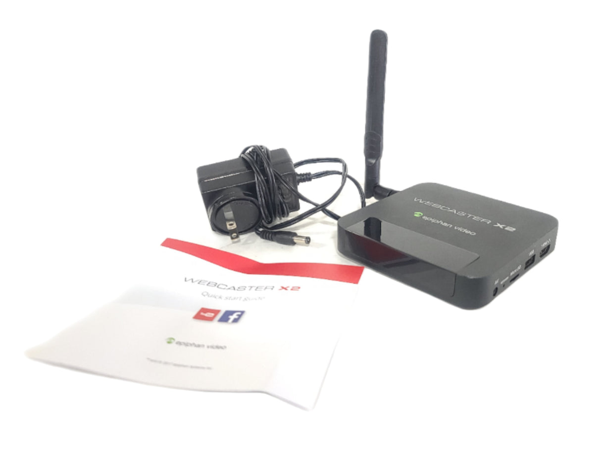 Epiphan Video Webcaster X2 Converter w/ Antenna & PSU