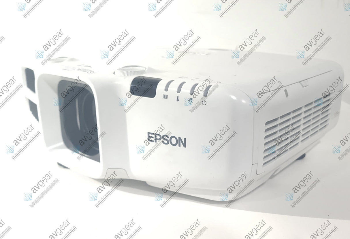 Epson G6470WU 4,500 Lumen WUXGA 3LCD Conference Projector (654 Lamp Hours) in Wheeled Road Case