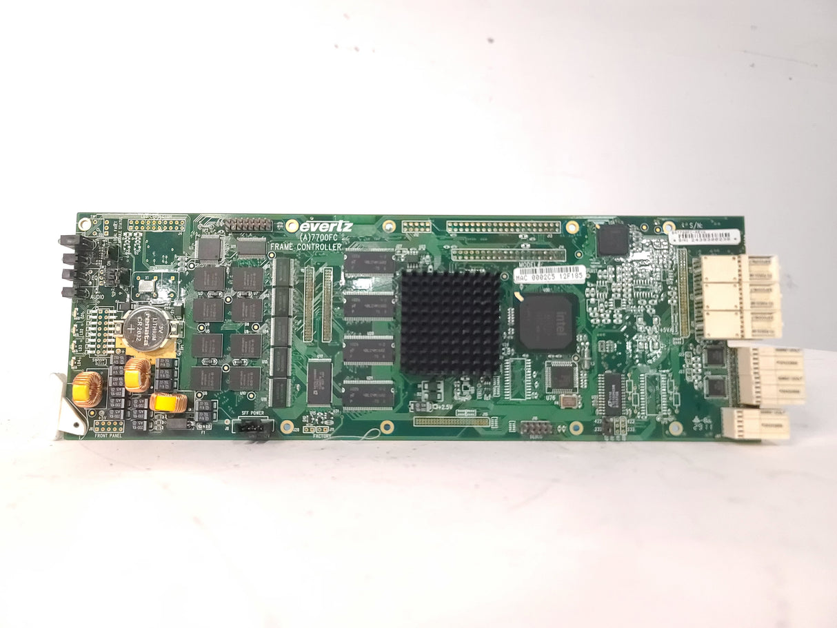 Evertz 7700FC VistaLINK Frame Controller w/ Backplane