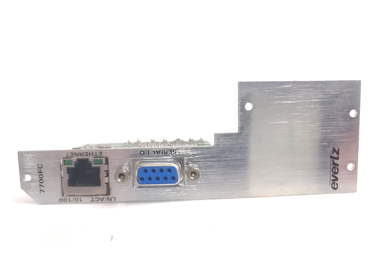 Evertz 7700FC VistaLINK Frame Controller w/ Backplane