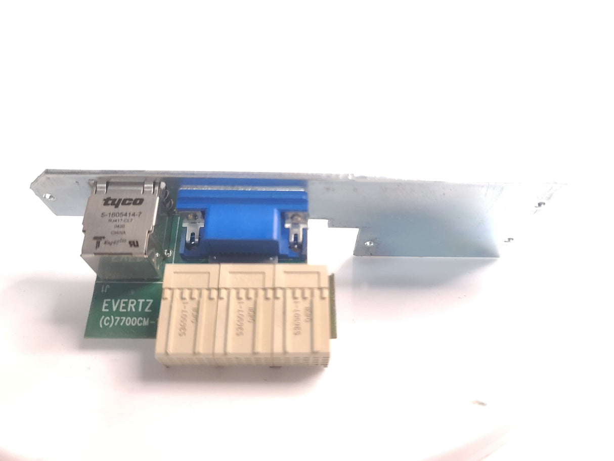 Evertz 7700FC VistaLINK Frame Controller w/ Backplane
