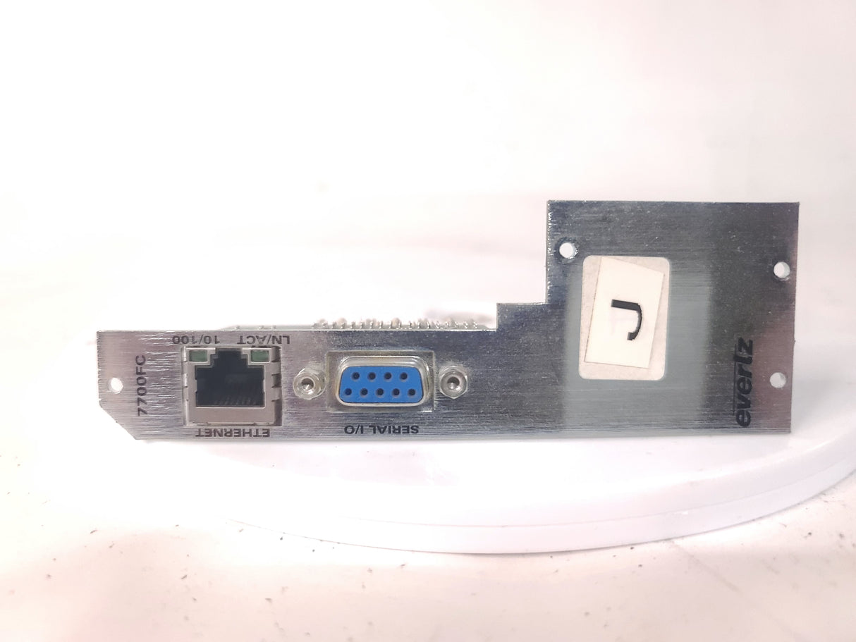 Evertz 7700FC VistaLINK Frame Controller w/ Backplane