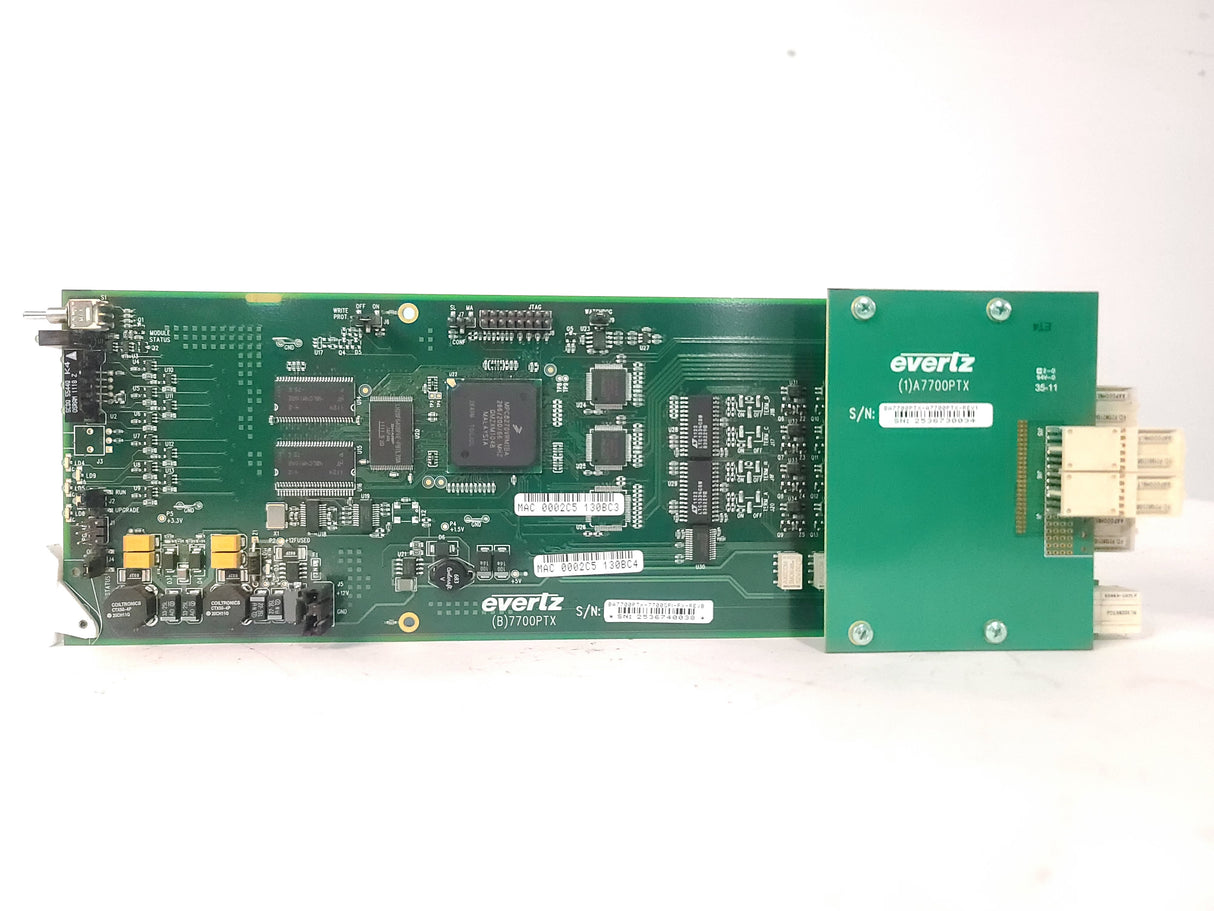Evertz 7700PTX Universal Protocol Translator Module w/ 7700TPI Backplane