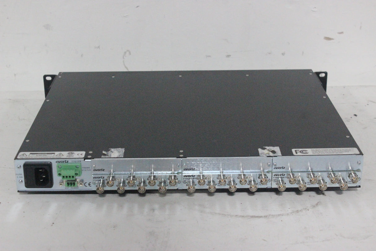 Evertz 7701FR Multiframe Signal Management & Processing