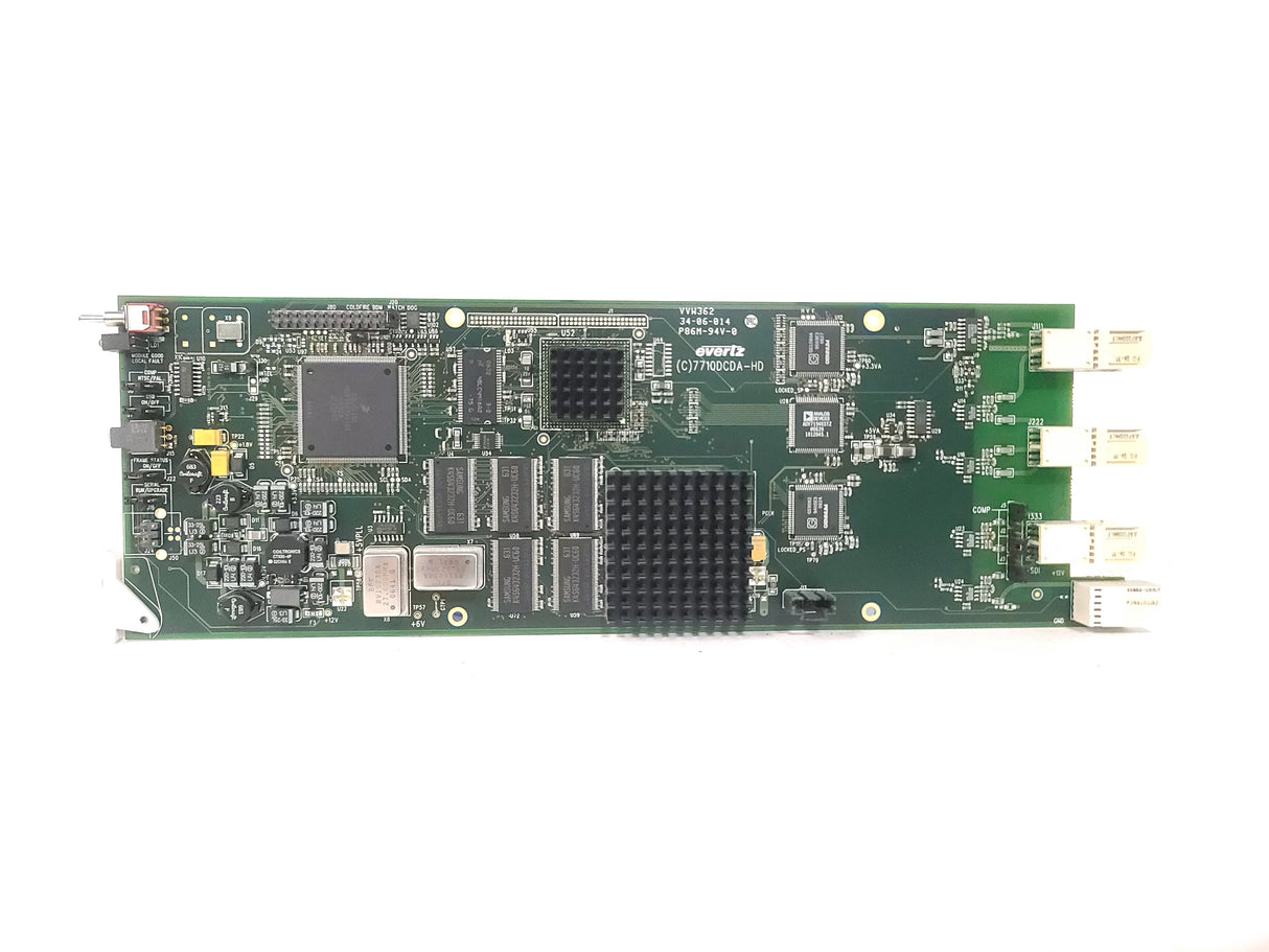 Evertz 7710DCDA-HD Downconverter and Distribution Amplifier w/ Backplane