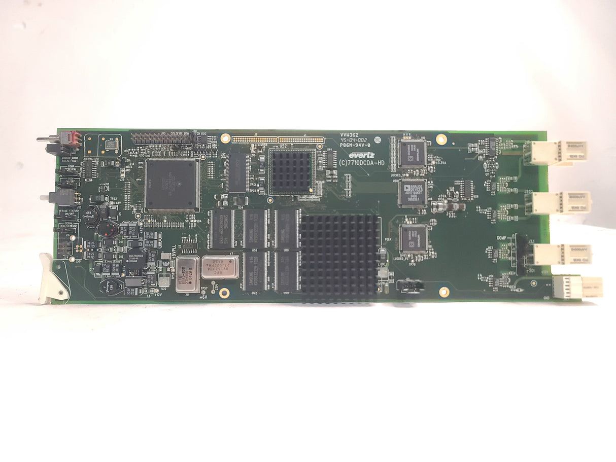 Evertz 7710DCDA-HD Downconverter and Distribution Amplifier w/ Backplane