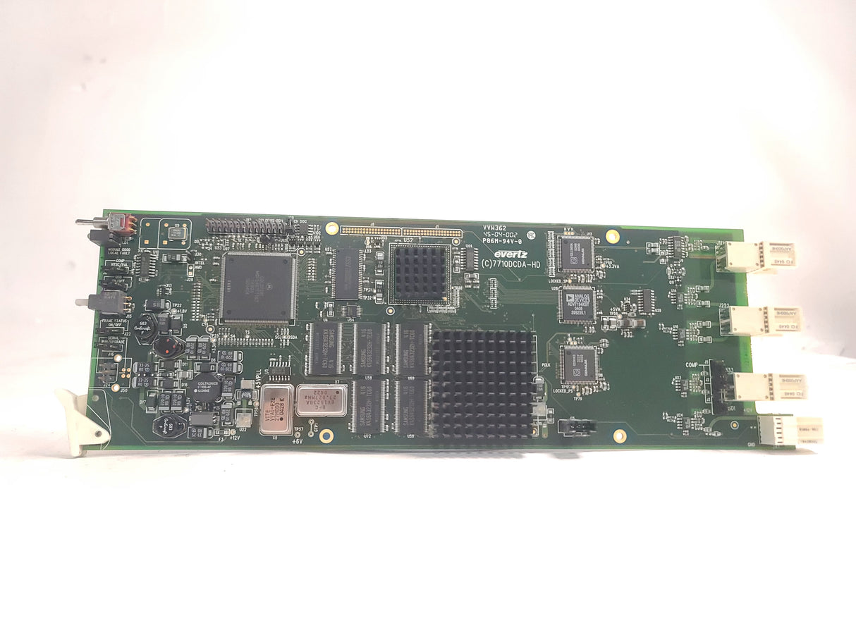 Evertz 7710DCDA-HD Downconverter and Distribution Amplifier w/ Backplane