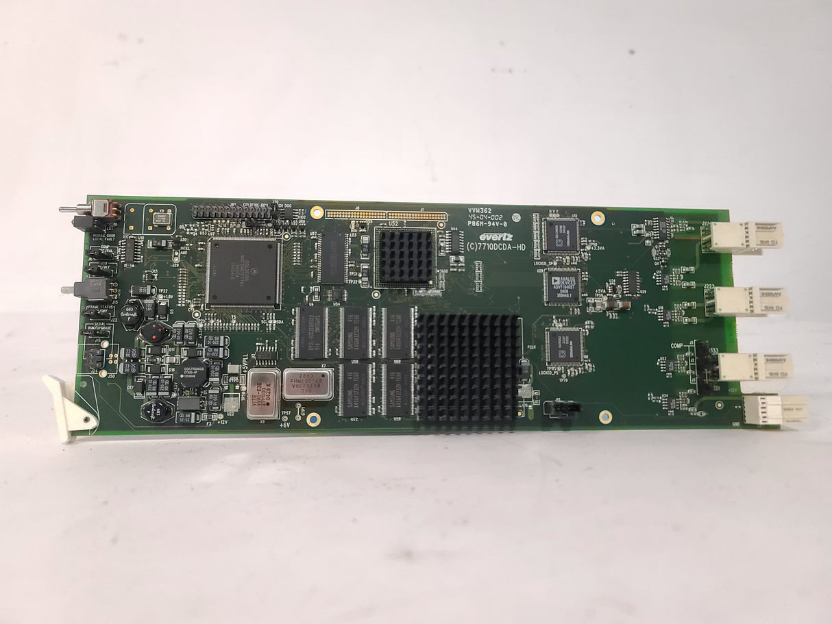 Evertz 7710DCDA-HD Downconverter and Distribution Amplifier w/ Backplane