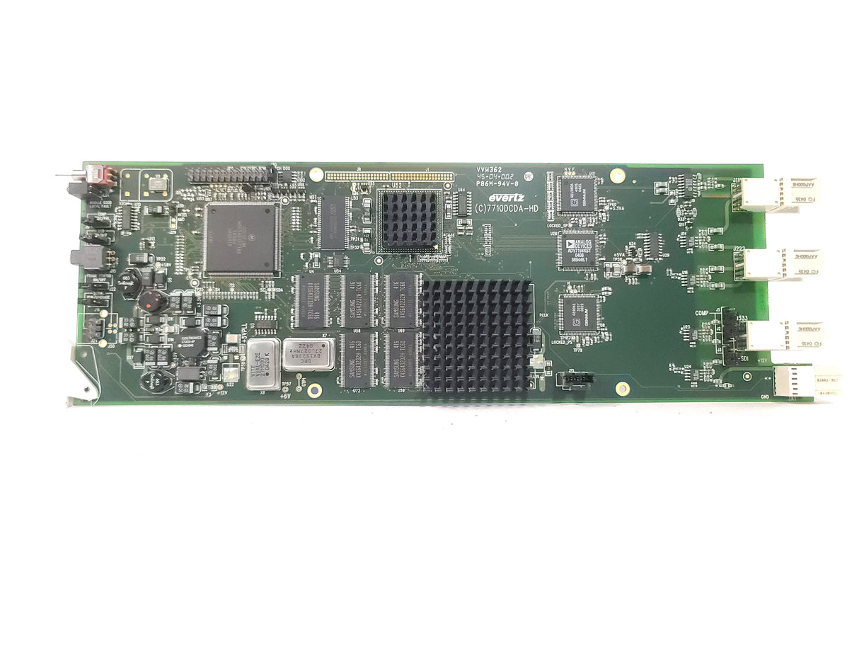 Evertz 7710DCDA-HD Downconverter and Distribution Amplifier w/ Backplane