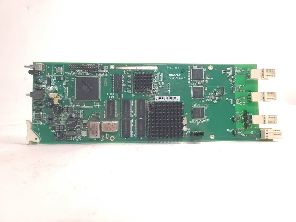Evertz 7710DCDA-HD HD Down Converter & Distribution Amplifier Module w/ Backplane