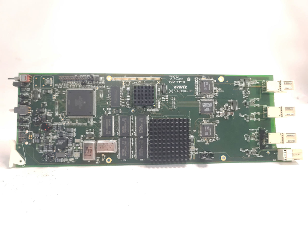 Evertz 7710DCDA-HD HD Down Converter & Distribution Amplifier Module w/ Backplane