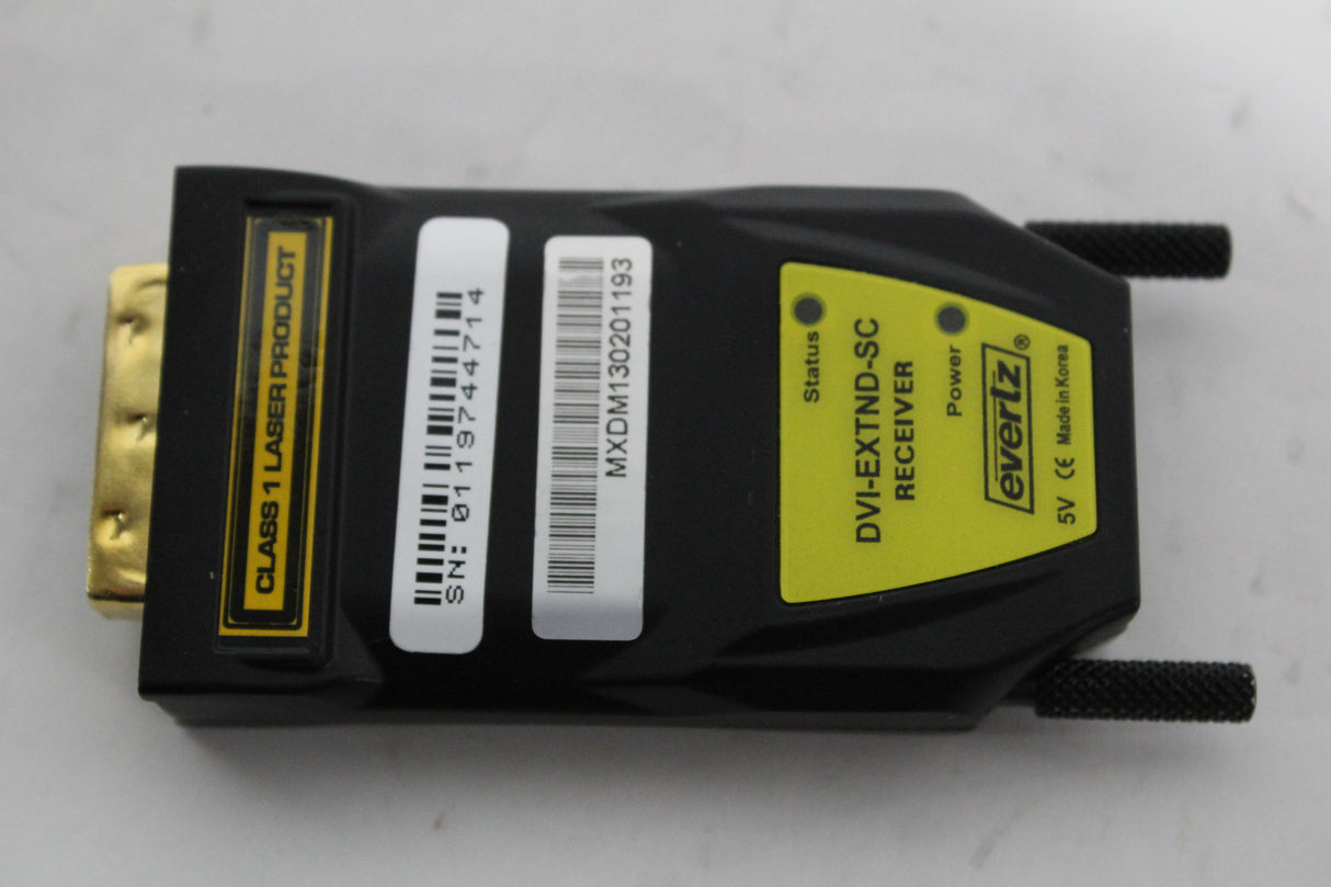 Evertz DVI-EXTND-SC Single Fiber DVI Extension (1371-801)