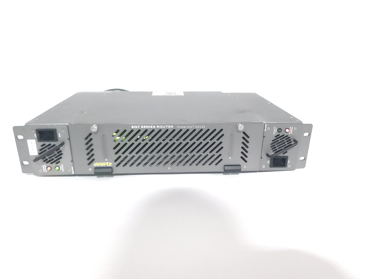 Evertz EQT-3232-H+2PS 32x32 SD/HD Video Router