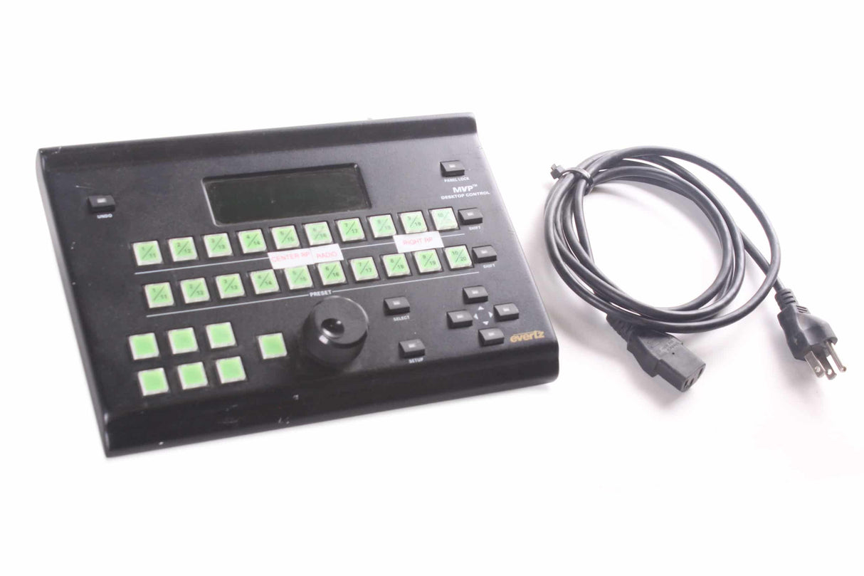 Evertz 3000DCP MVP Desktop Remote Control Panel Unit