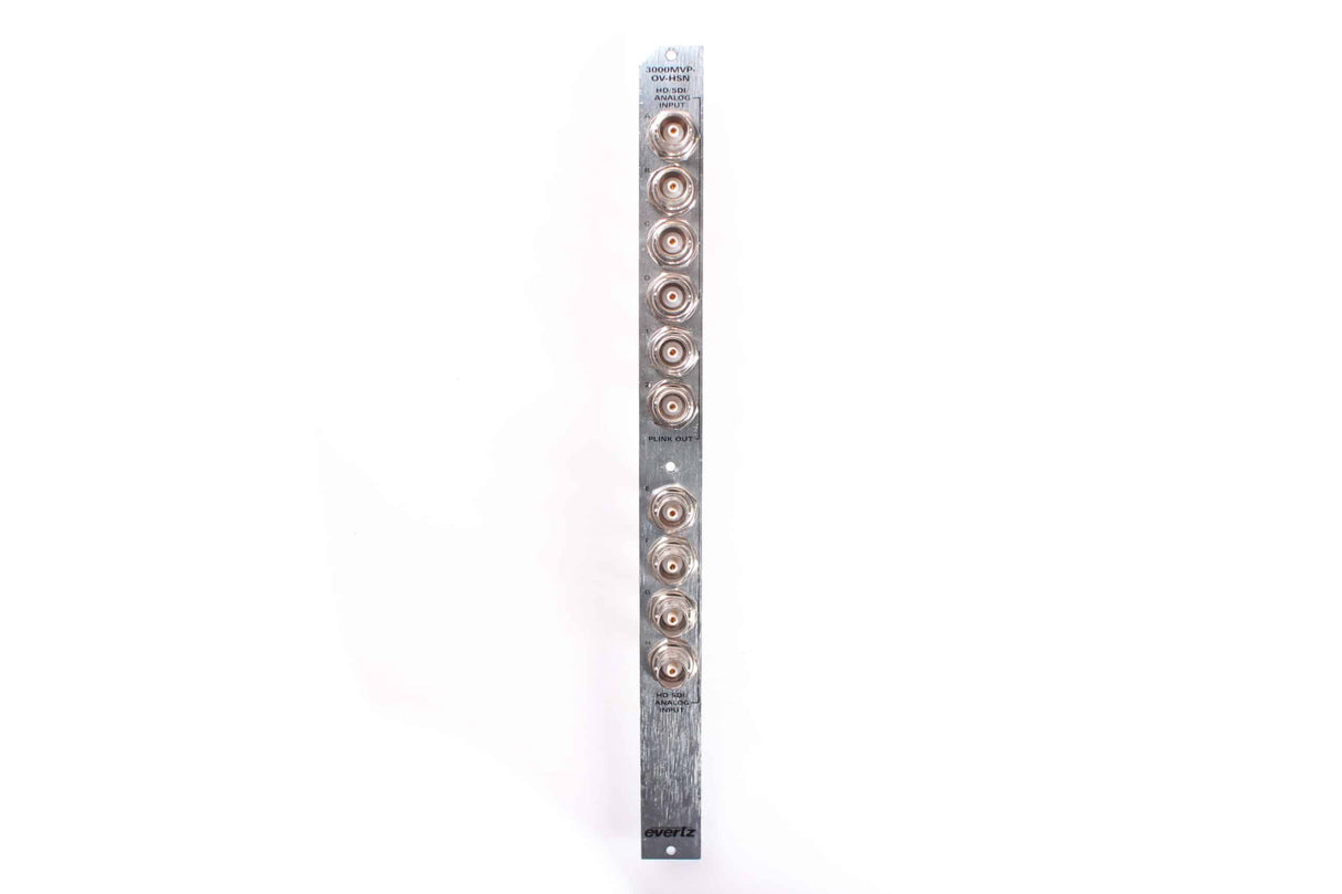 Evertz 3000MVP-OV-HSN SD/SDI/HD 8CH Octal Multiviewer MVP Input Board