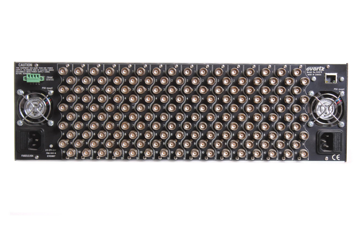 Evertz 500FR Exponent High Density Distribution Frame