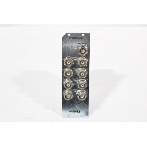 Evertz 7700DA8-HD HD-SDI Reclocking Distribution Amplifier