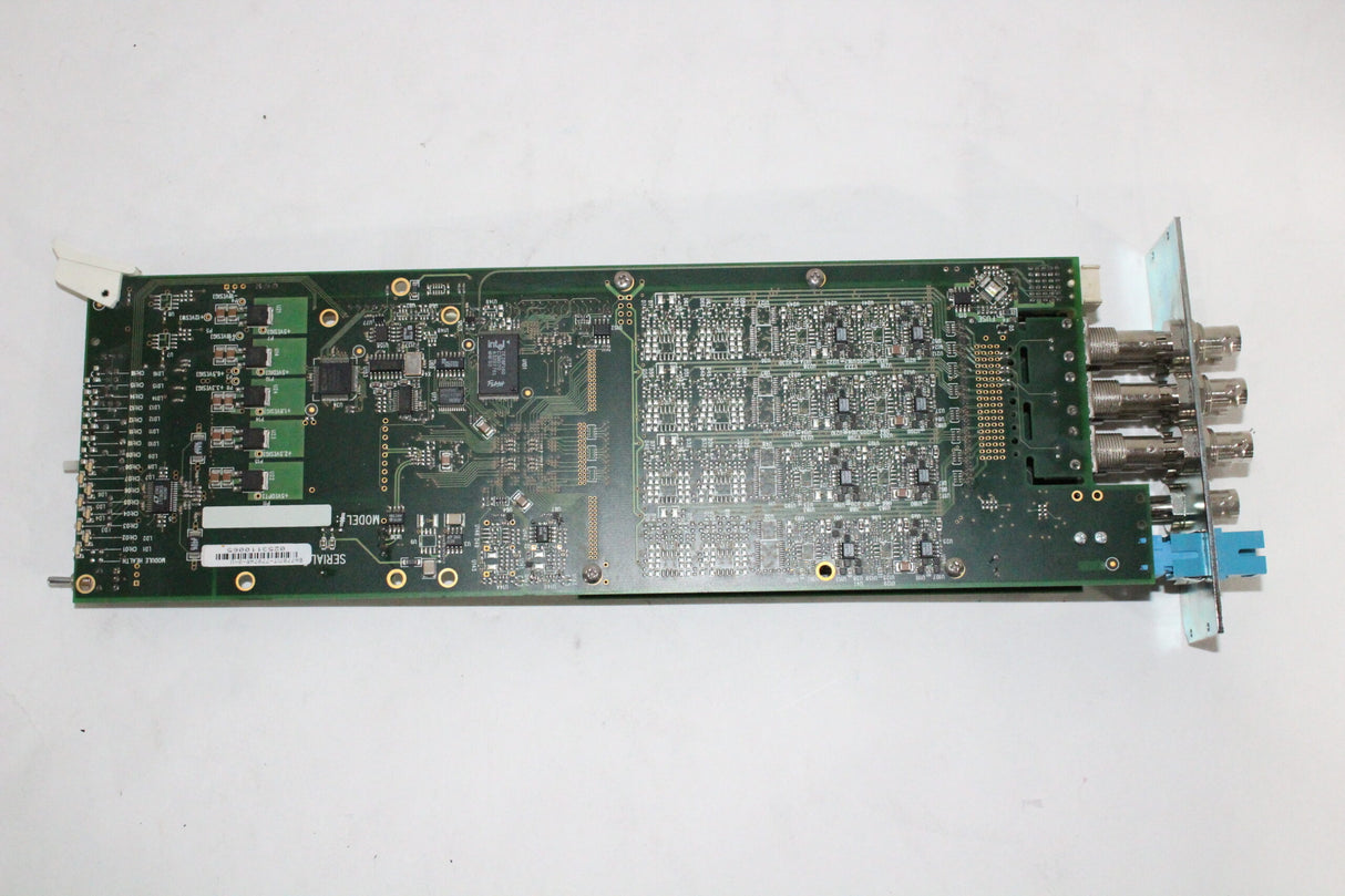 Evertz 7707AR-8U 8 Channel AES Audio Fiber Receiver Demux