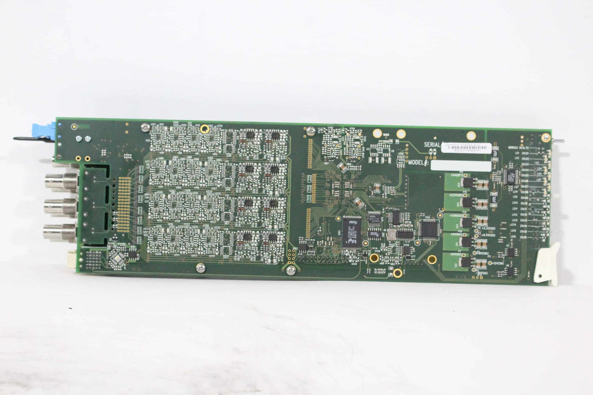 Evertz 7707AT13-8U 8-Channel Unbalanced AES Audio Fiber Transmitter Mux, 1310nm FP Laser