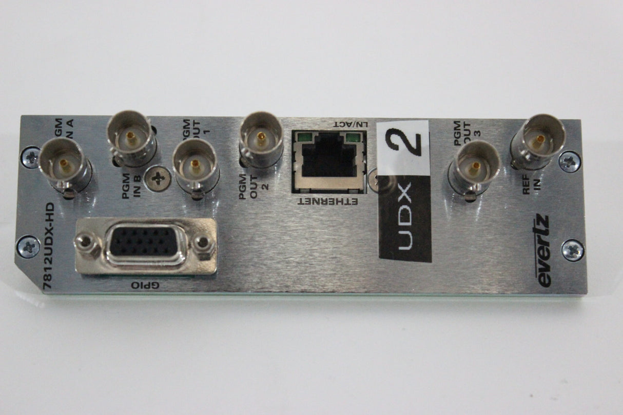 Evertz 7712UDX-HD HD Up/Down/Cross Converter Backplane