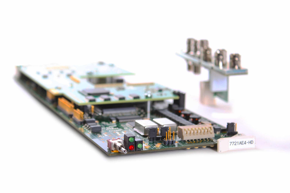 Evertz 7721AE4-HD HD/SDI 4 AES Unbalanced Audio Embedder