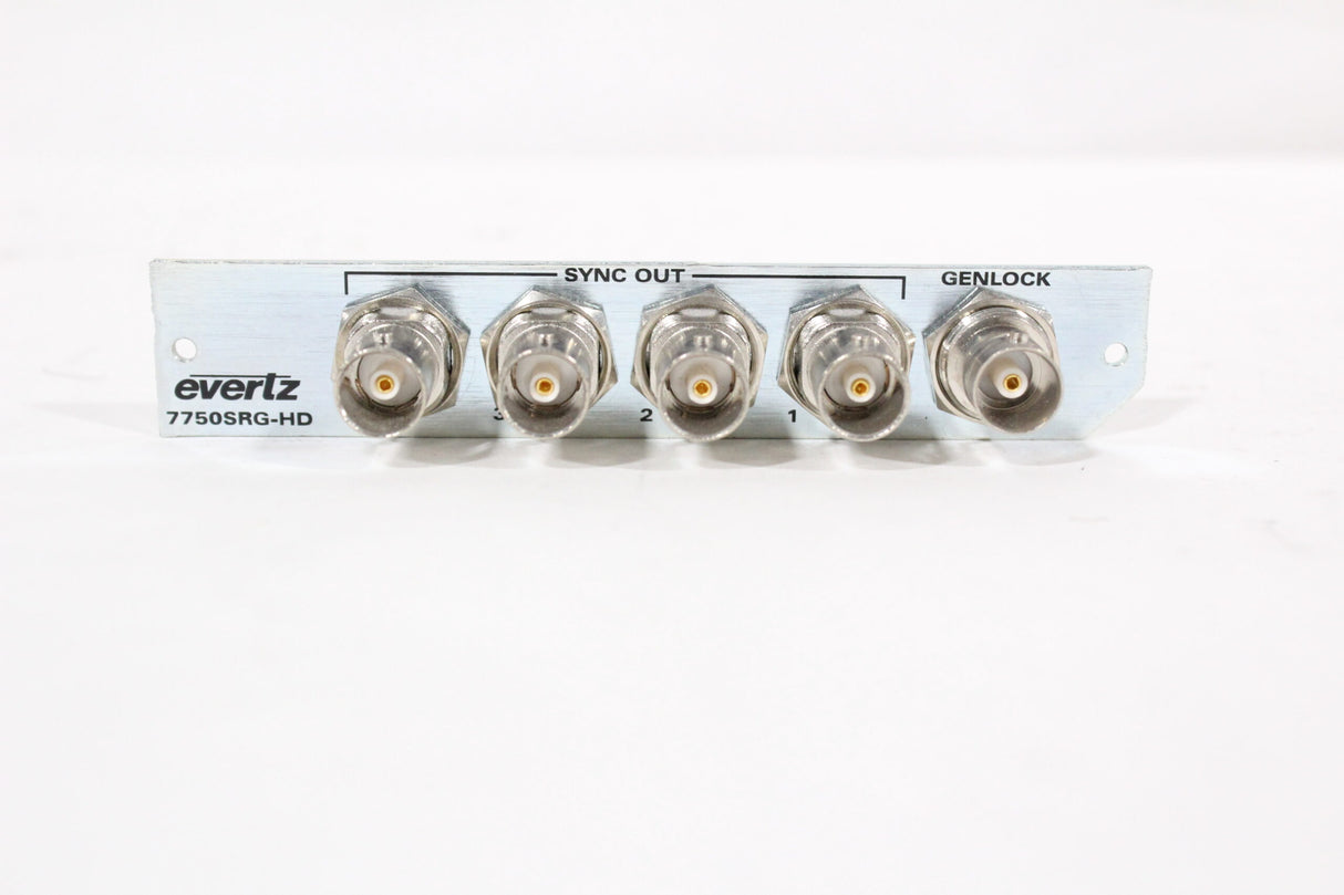 Evertz 7750SRG-HD HD HDTV Tri-Level Sync Generator