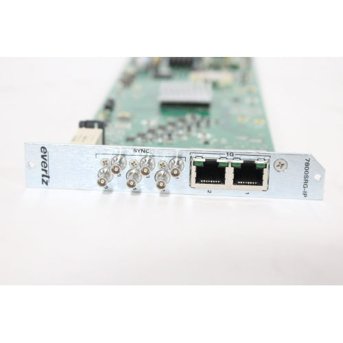 Evertz 7800SRG-IP PTP Slave Sync Generator