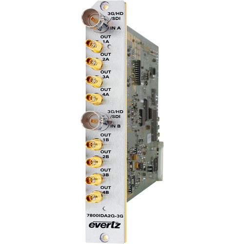 Evertz MAC 00025 3G/HD/SD-SDI Intelligent Distribution Amplifier