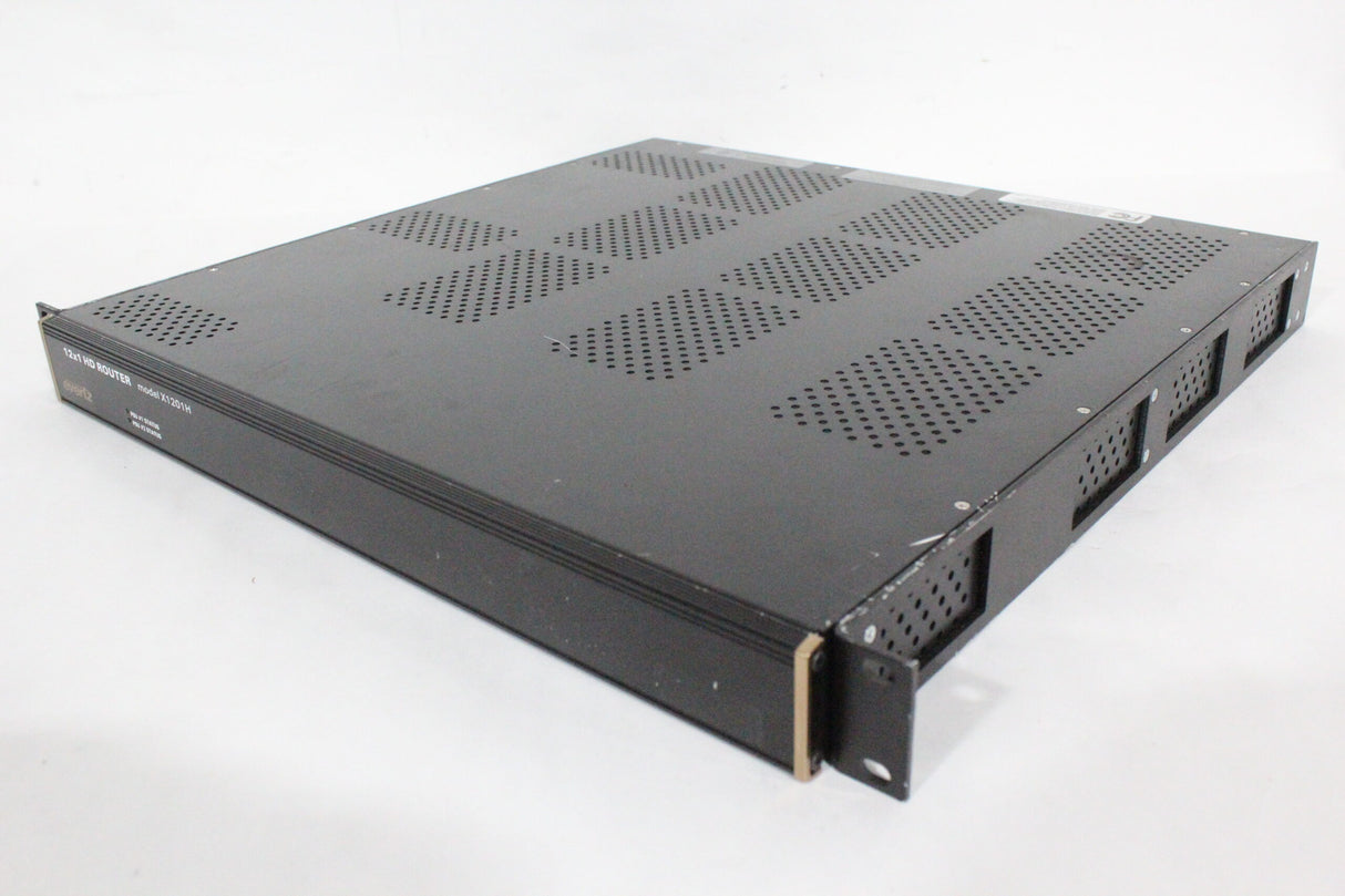 Evertz X-1201H-HES 12x1 HD/SD SDI Video Bypass Protected Router