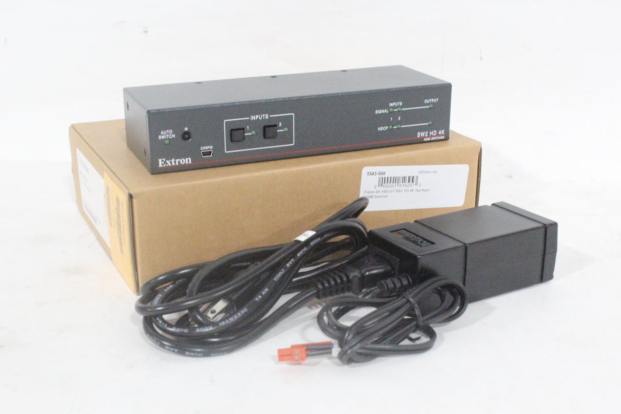 Extron 60-1483-01 SW2 HD 4K Two Input HDMI Switcher