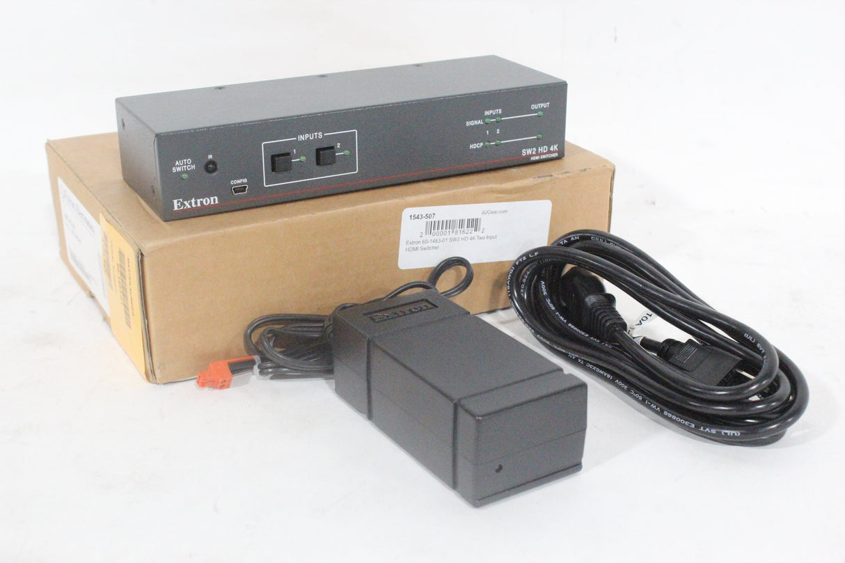 Extron 60-1483-01 SW2 HD 4K Two Input HDMI Switcher