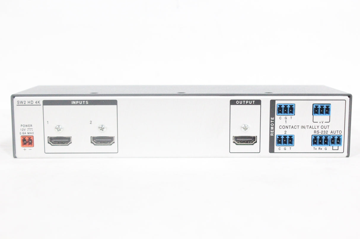 Extron 60-1483-01 SW2 HD 4K Two Input HDMI Switcher