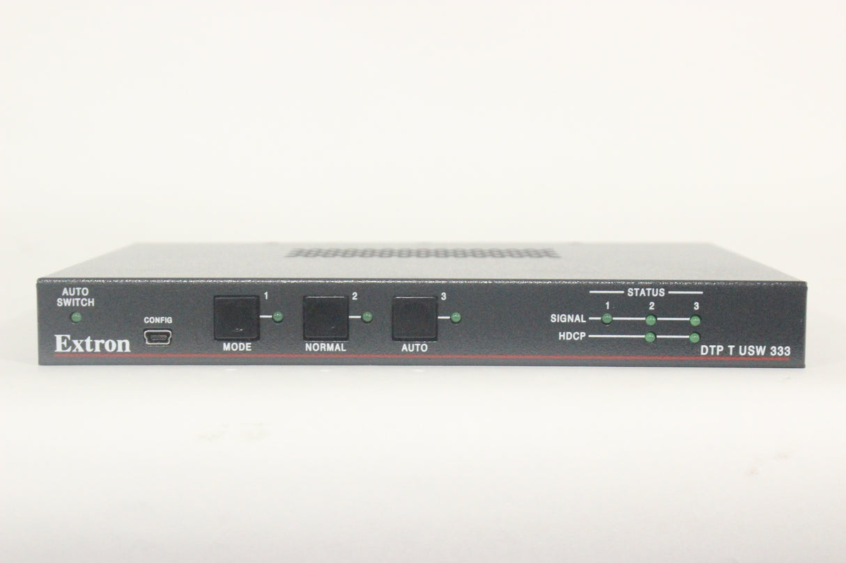 Extron DTP T USW 333 Three Input Switcher w/ Integrated Long Distance DTP Transmitter and Audio Embedding ( C1394-588-1) (In Original Box)