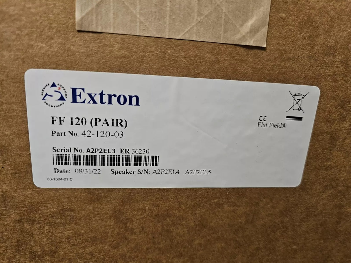 Extron FF 120 Flat Field Speaker