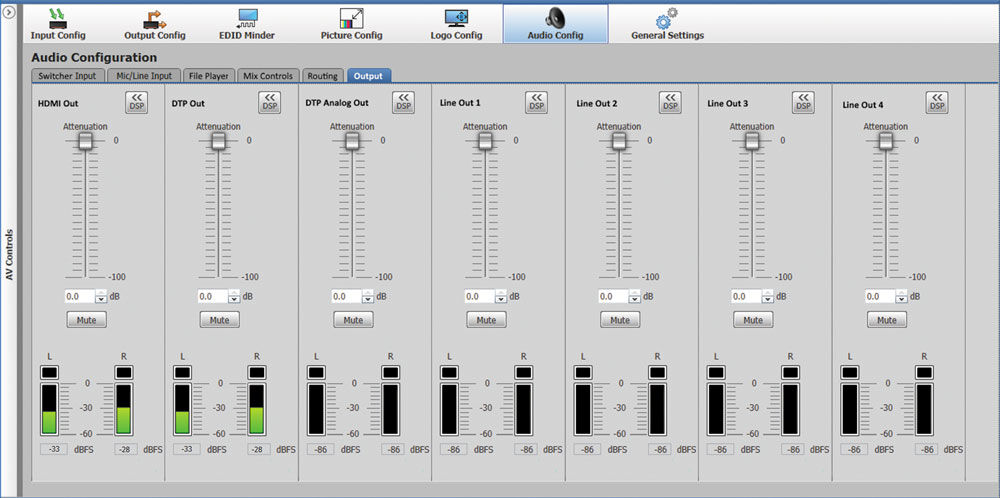 Extron IN1808 Seamless 4k Scaling Presentation Switcher