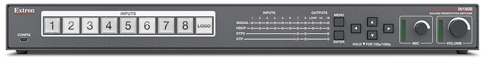 Extron IN1808 Seamless 4k Scaling Presentation Switcher